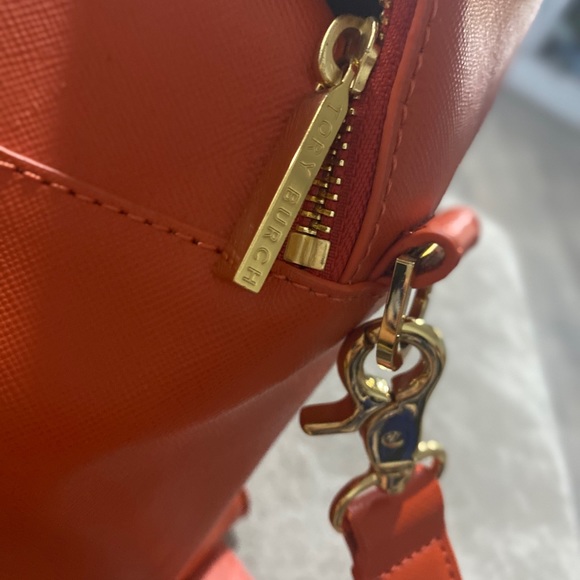 Tory Burch Robinson Saffiano Leather Travel Bag - Picture 8 of 16